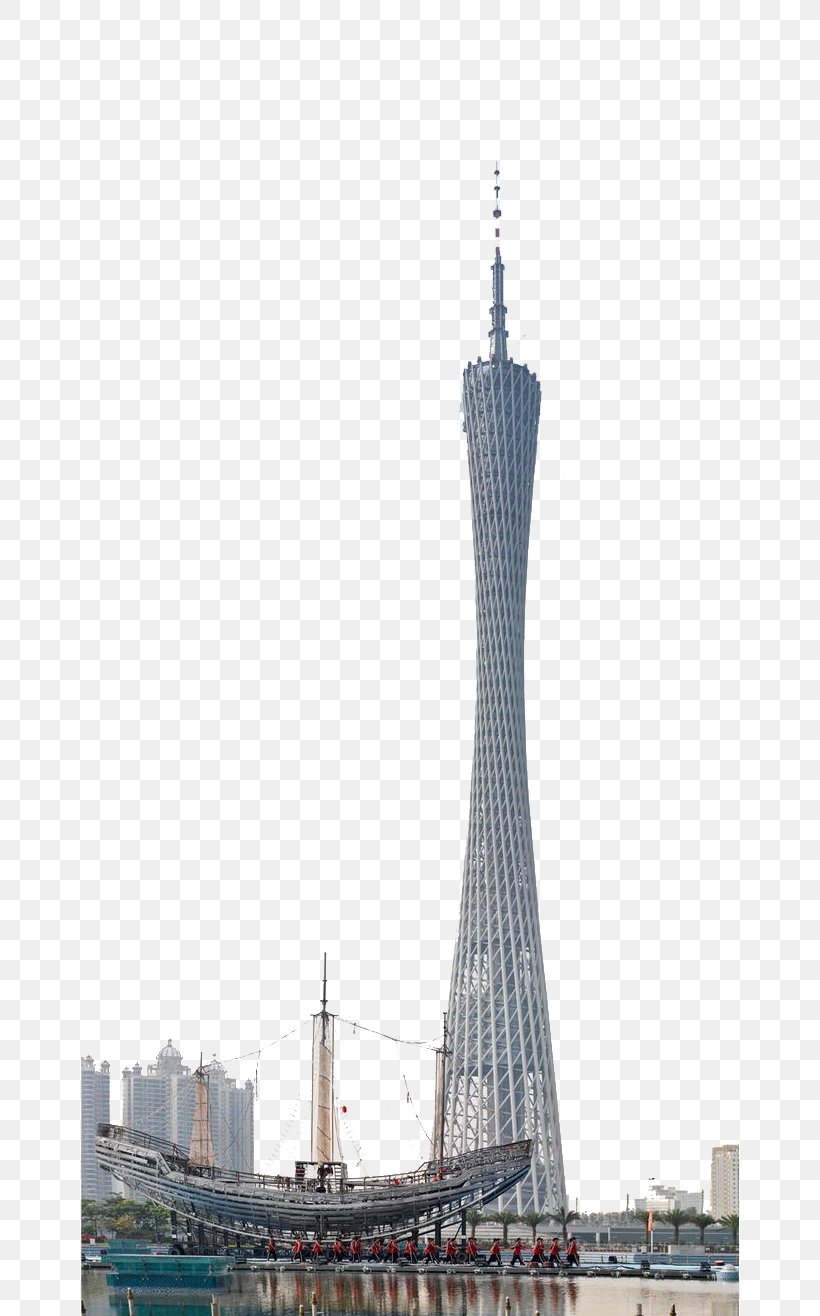 Canton Tower Skyscraper Building, PNG, 658x1316px, Canton Tower, Architecture, Building, Fixed Link, Guangzhou Download Free