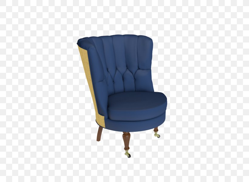 Chair Comfort Armrest, PNG, 600x600px, Chair, Armrest, Cobalt Blue, Comfort, Furniture Download Free
