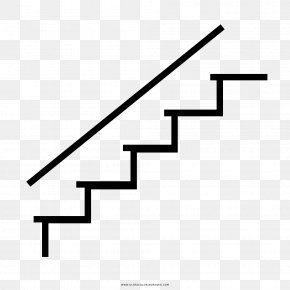 Stairs - Drawing Coloring Book Stairs Painting PNG