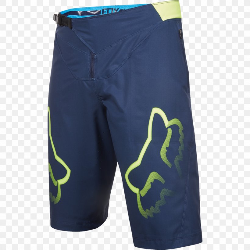 Fox Racing Bicycle Shorts & Briefs Clothing Blue, PNG, 1000x1000px, Fox Racing, Active Shorts, Bicycle, Bicycle Shorts Briefs, Blue Download Free
