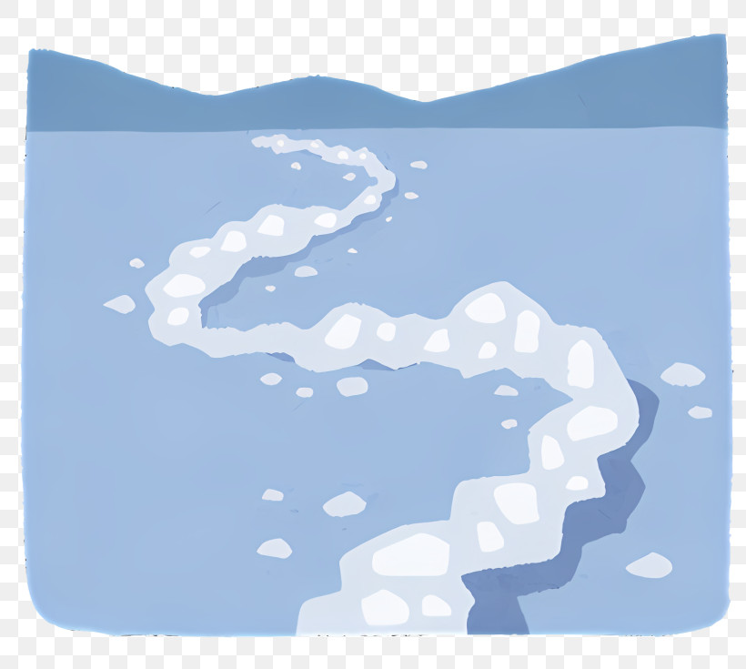 Icon - Frozen River In Winter PNG