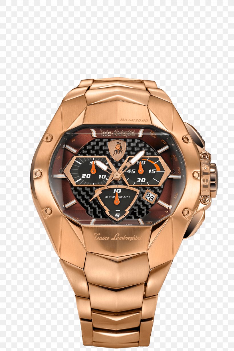 Watch Strap Lamborghini Chronograph Movement, PNG, 1500x2250px, Watch, Brown, Car, Chronograph, Clothing Accessories Download Free