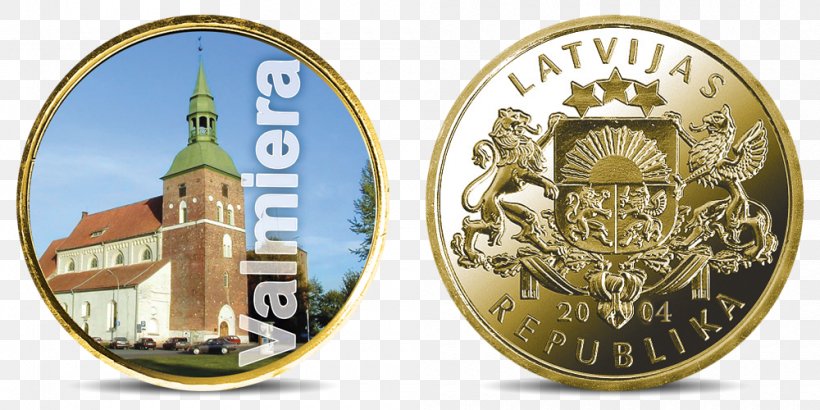 5 Lats Coin Latvian Lats Bank Of Latvia, PNG, 1000x500px, 1 Euro Coin, 5 Lats Coin, Coin, Bank Of Latvia, Currency Download Free