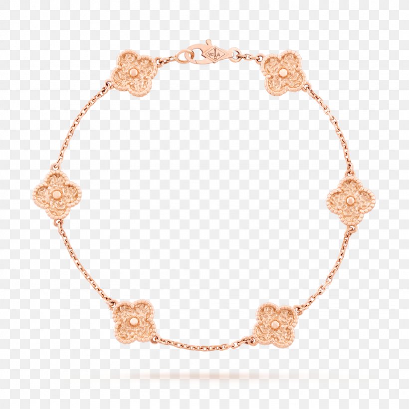 Bracelet Van Cleef & Arpels Jewellery Earring Colored Gold, PNG, 1024x1024px, Bracelet, Bangle, Body Jewelry, Chain, Colored Gold Download Free