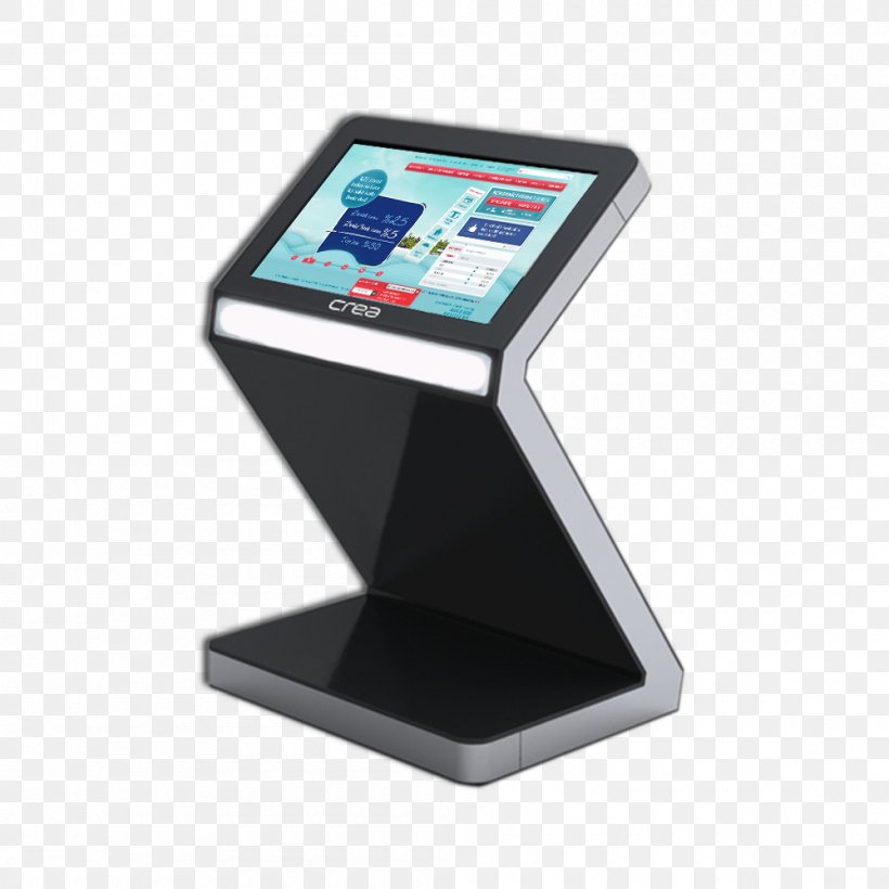 Kiosk Computer Monitors Digital Signs Touchscreen, PNG, 1000x1000px, Kiosk, Central Processing Unit, Computer, Computer Monitor Accessory, Computer Monitors Download Free