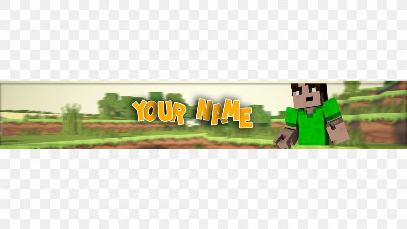 Minecraft Banner Animated Film Cartoon, PNG, 2120x1192px, Minecraft, Advertising, Animated Film, Area, Banner Download Free