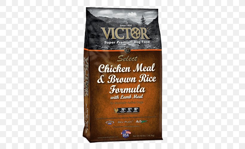 Brown Rice Dog Food Chicken Meal Beef, PNG, 500x500px, Brown Rice, Beef, Brand, Cereal, Chicken As Food Download Free