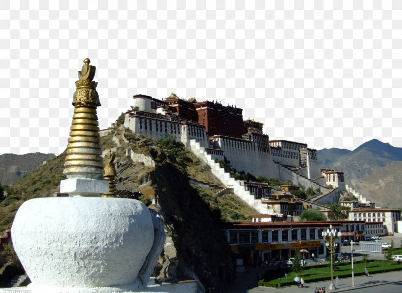 Ganden Monastery Norbulingka Potala Palace Sakya Monastery Tashi Lhunpo Monastery, PNG, 1024x748px, 14th Dalai Lama, Ganden Monastery, Buddhism, Building, China Download Free