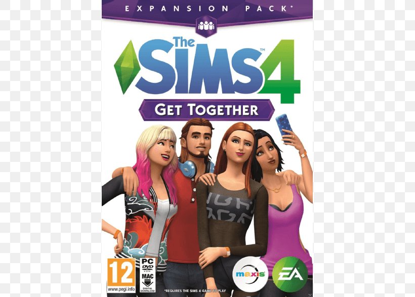The Sims 4: Get Together The Sims 4: Get To Work The Sims 2 PlayStation 2, PNG, 786x587px, Sims 4 Get Together, Advertising, Brand, Electronic Arts, Expansion Pack Download Free