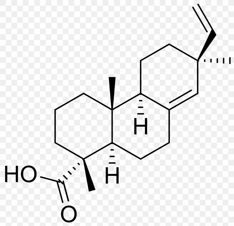 Abietic Acid Carboxylic Acid Resin Acid Chemical Compound, PNG, 1200x1160px, Abietic Acid, Acid, Amino Acid, Area, Black And White Download Free