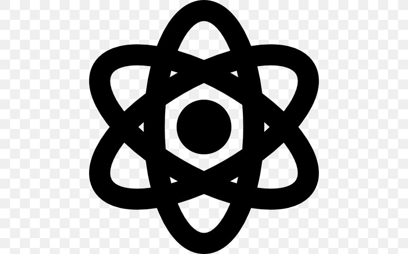 Atom Chemistry Clip Art, PNG, 512x512px, Atom, Atomic Theory, Atoms In Molecules, Black And White, Bohr Model Download Free