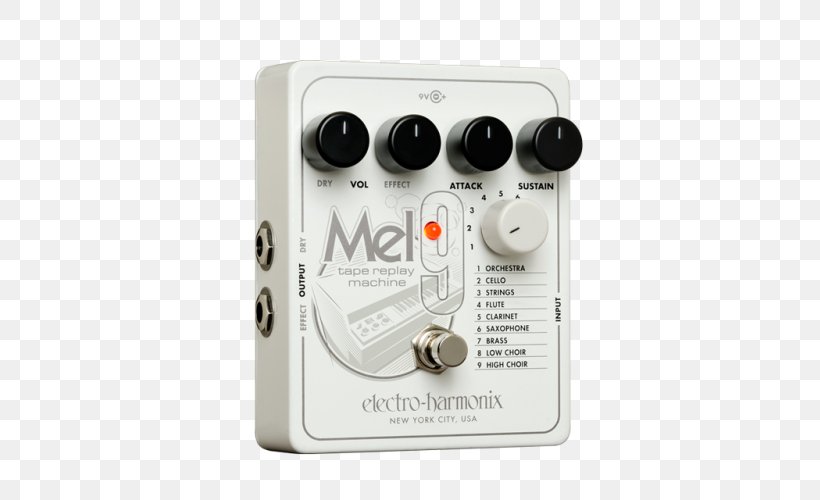 Electro-Harmonix MEL9 Effects Processors & Pedals Mellotron Sound, PNG, 500x500px, Watercolor, Cartoon, Flower, Frame, Heart Download Free