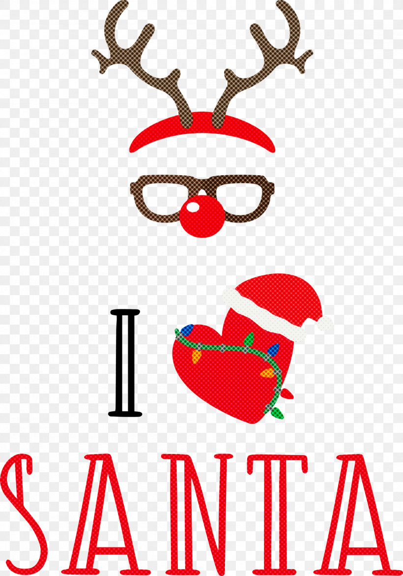I Love Santa Santa Christmas, PNG, 2100x3000px, I Love Santa, Antler, Bill Wurtz, Christmas, Christmas Day Download Free