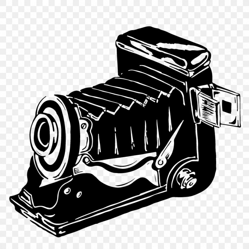 Camera Black And White, PNG, 1000x1000px, Camera, Automotive Design, Black, Black And White, Brand Download Free