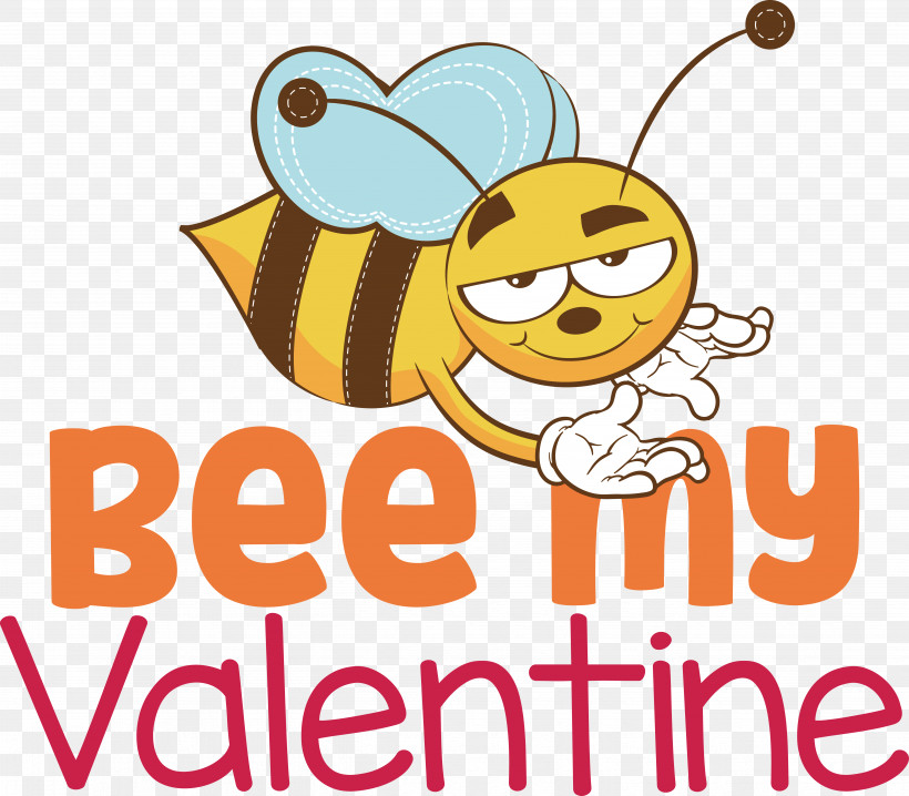 Honey Bee Cartoon Bees Logo Smiley, PNG, 5153x4513px, Honey Bee, Bees, Cartoon, Happiness, Honey Download Free