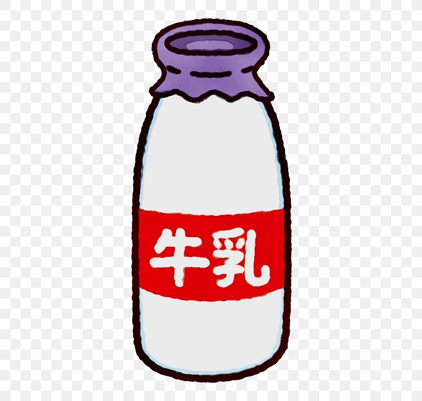 Bottle Water Bottle, PNG, 780x780px, School Supplies, Bottle, Paint, Water Bottle, Watercolor Download Free