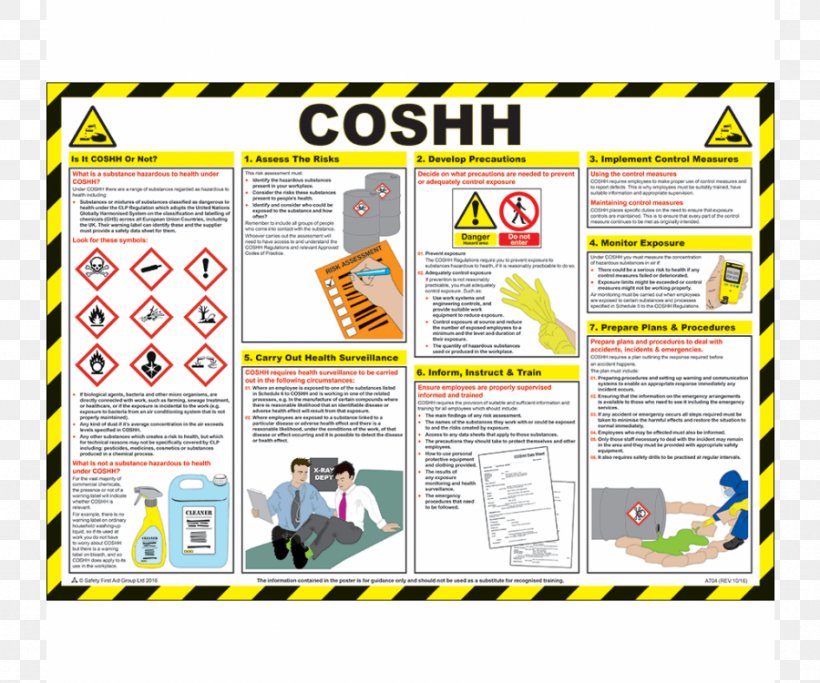 COSHH Poster Safety Graphic Design, PNG, 900x750px, Coshh, Advertising, Area, Brand, Diagram Download Free