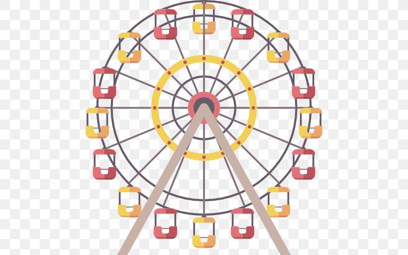 Ferris Wheel, PNG, 512x512px, Ferris Wheel, Amusement Park, Area, Fair, Outdoor Recreation Download Free