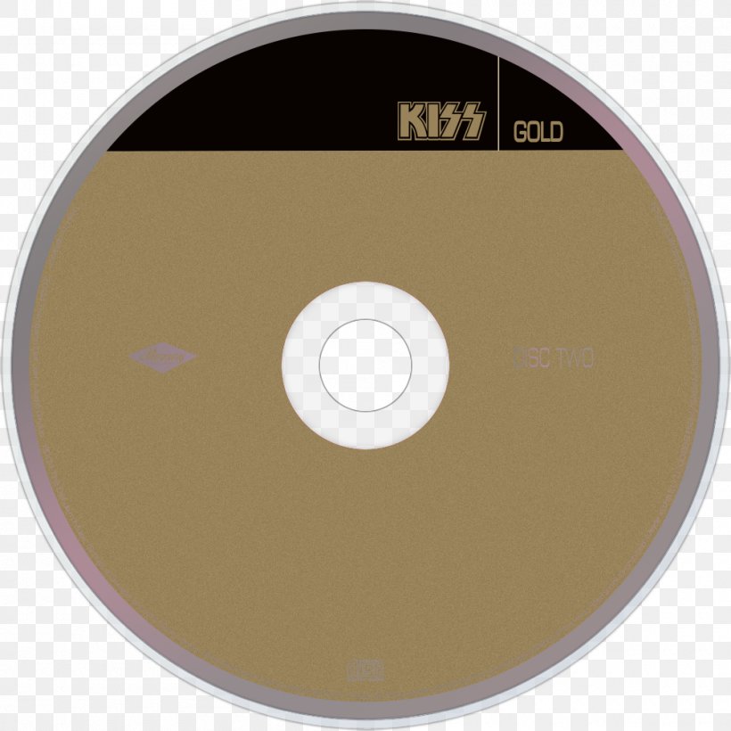 Gold Compact Disc Kiss Carnival Of Souls: The Final Sessions, PNG, 1000x1000px, Watercolor, Cartoon, Flower, Frame, Heart Download Free