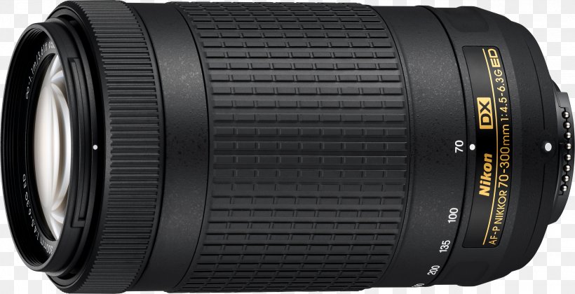 Nikon F 70-300mm Lens DX-Nikkor Nikon DX Format Camera Lens, PNG, 3289x1685px, Nikon F 70300mm Lens, Apsc, Autofocus, Camera, Camera Accessory Download Free