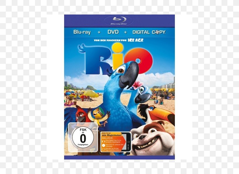 Blu-ray Disc DVD Digital Copy Film, PNG, 800x600px, Bluray Disc, Advertising, Blu, Carlos Saldanha, Comedy Download Free