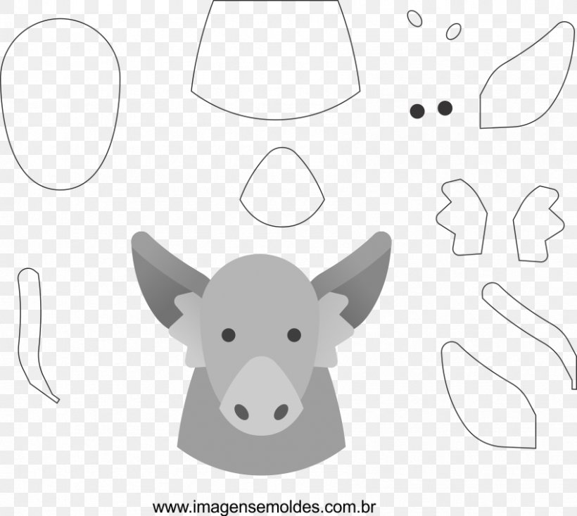 Canidae Dog Snout White, PNG, 847x758px, Canidae, Black, Black And White, Carnivoran, Cartoon Download Free