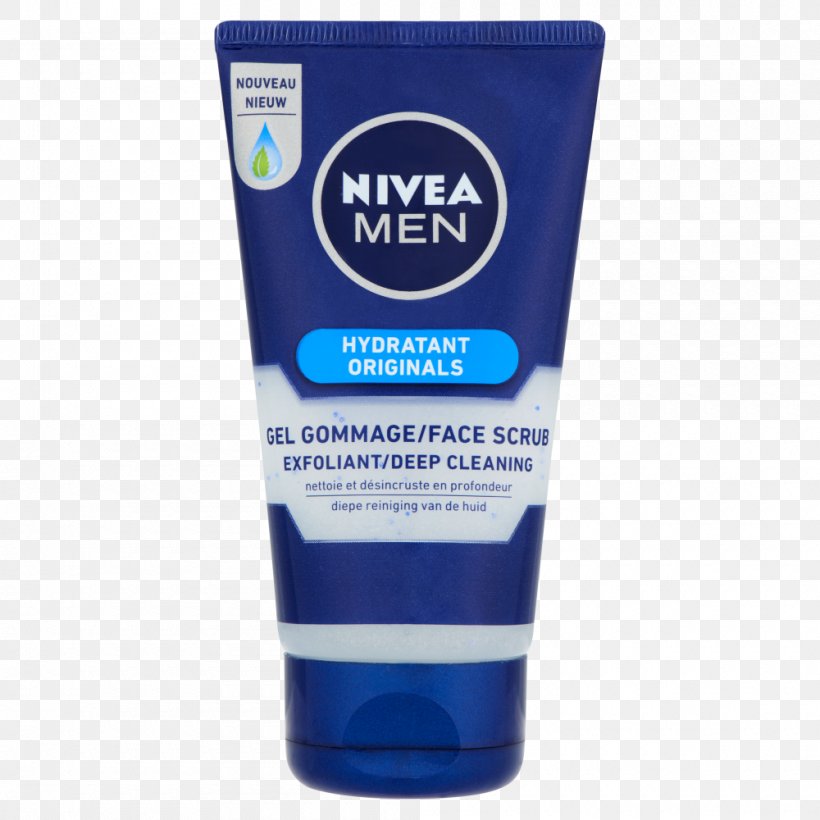 Cleanser Nivea Exfoliation Cosmetics Lip Balm, PNG, 1000x1000px, Cleanser, Body Wash, Cosmetics, Cream, Exfoliation Download Free