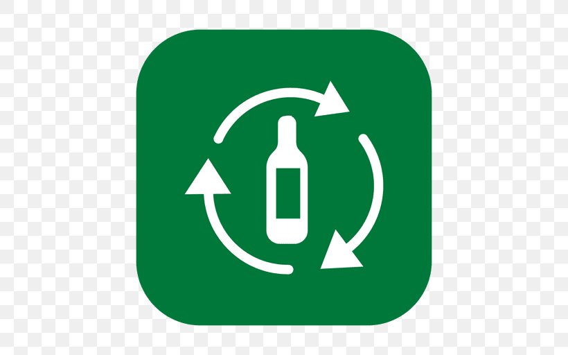 Glass Recycling Recycling Symbol, PNG, 512x512px, Glass Recycling, Area, Bottle, Brand, Glass Download Free