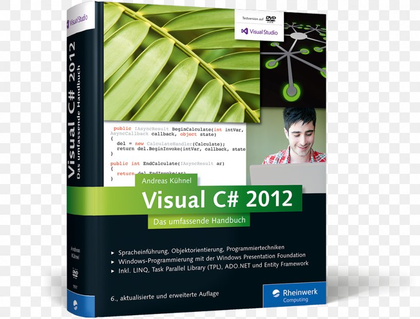 Visual C♯ 2010: Das Umfassende Handbuch Microsoft Visual C# Visual Basic, PNG, 1051x800px, Microsoft Visual C, Advertising, Book, Brand, Computer Software Download Free