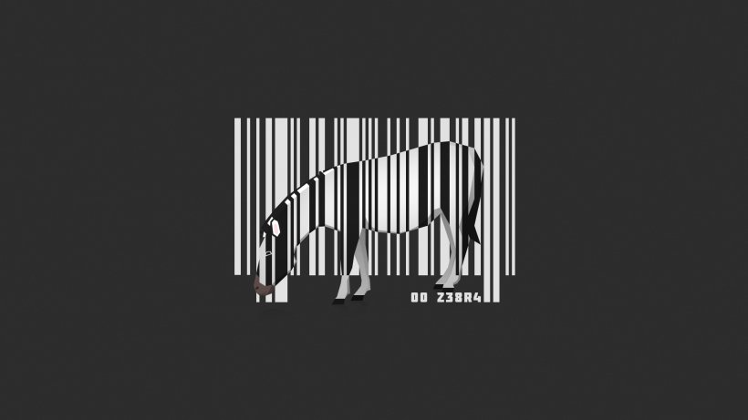 Barcode Desktop Wallpaper Graphic Design, PNG, 1920x1080px, 3d Modeling,  Barcode, Black, Black And White, Brand Download