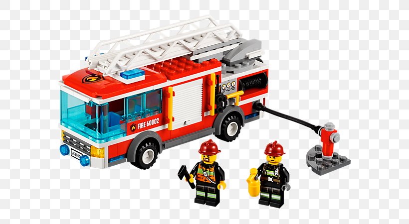 Fire Truck Lego City Toy Amazon.com, PNG, 600x450px, Fire Truck, Amazoncom, Bricklink, Construction Set, Emergency Vehicle Download Free