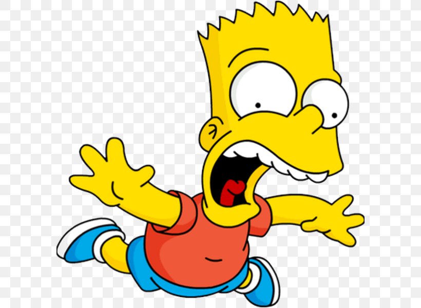 Bart Simpson Homer Simpson Marge Simpson Maggie Simpson Lisa Simpson, PNG, 600x600px, Bart Simpson, Area, Art, Artwork, Beak Download Free