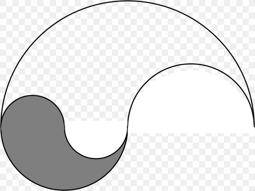 Circle Cartoon, PNG, 951x715px, Cartoon, Animal, Area, Black, Black And White Download Free