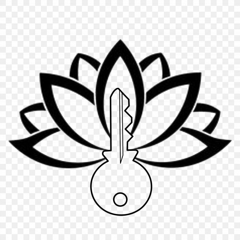 Clip Art Sacred Lotus Bodhi Tree Buddhist Symbolism Padma, PNG, 4687x4687px, Sacred Lotus, Area, Artwork, Black And White, Bodhi Tree Download Free