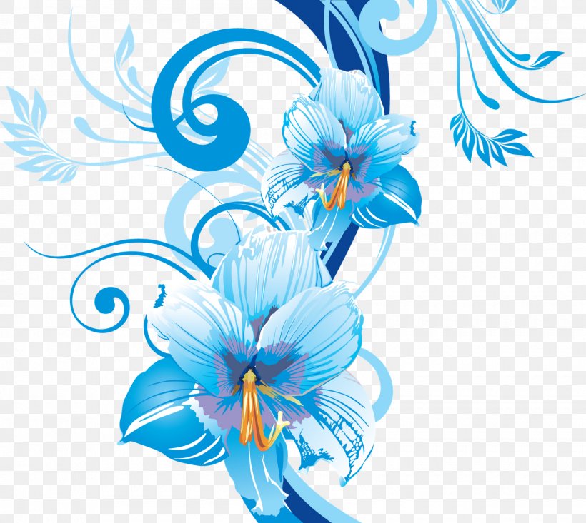 Flower Desktop Wallpaper Blue Drawing, PNG, 1600x1432px, Flower, Art, Artwork, Blue, Cut Flowers Download Free