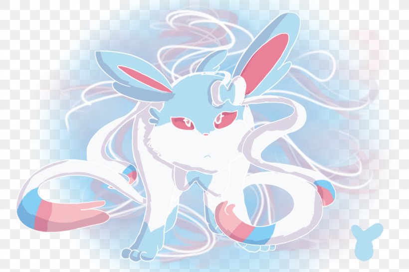 Sylveon Desktop Wallpaper Pokémon Illustration Image, PNG, 1024x683px, Watercolor, Cartoon, Flower, Frame, Heart Download Free