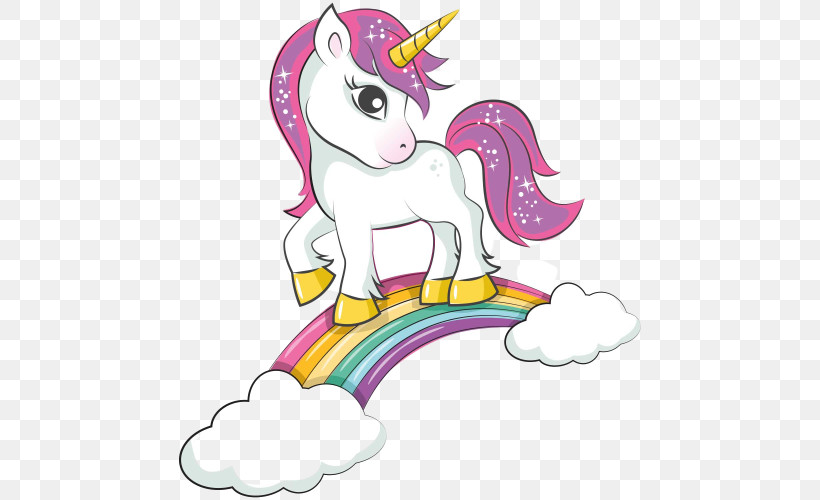 Unicorn, PNG, 500x500px, Tshirt, Childrens Clothing, Clothing, Color, Dab Download Free