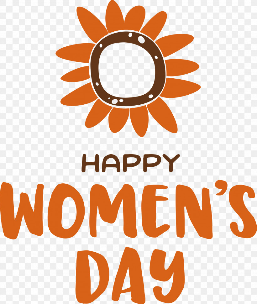 Happy Women’s Day Women’s Day, PNG, 2534x3000px, Logo, Flower, Happiness, Orange Business Services, Orange Sa Download Free