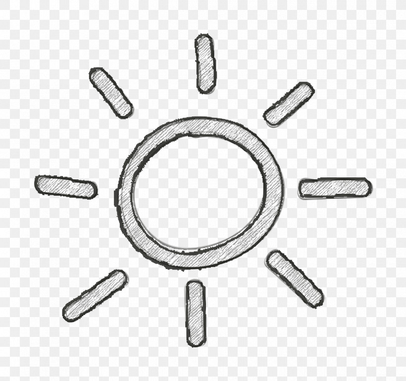 Sun Hand Drawn Symbol Icon Weather Icon Hand Drawn Icon, PNG, 1240x1164px, Sun Hand Drawn Symbol Icon, Black And White M, Car, Geometry, Hand Drawn Icon Download Free