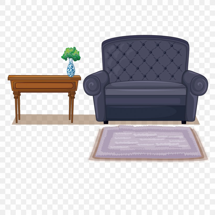 Couch Chair Living Room Fauteuil, PNG, 1200x1200px, Couch, Armrest, Black, Chair, Fauteuil Download Free
