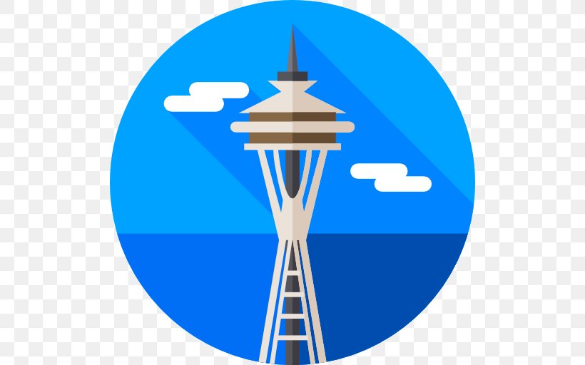 Space Needle Clip Art, PNG, 512x512px, Space Needle, Area, Blue, Emoticon, Energy Download Free