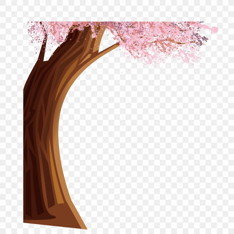 Tree Stump Illustration, PNG, 1875x1875px, Tree, Branch, Cartoon, Cherry Blossom, Drawing Download Free