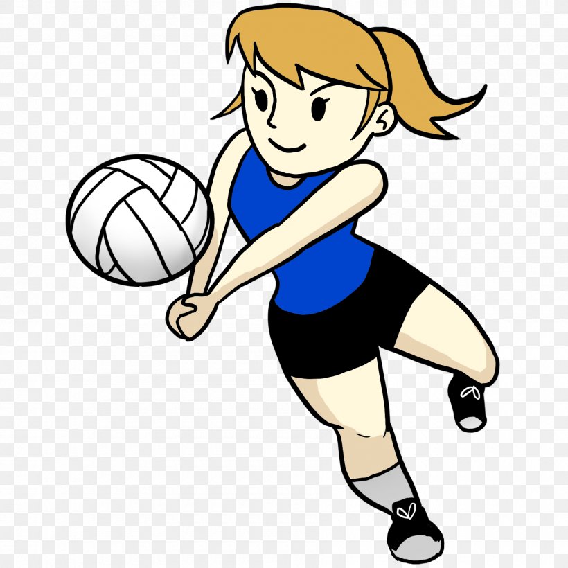 Beach Volleyball Cartoon Clip Art, PNG, 1800x1800px, Volleyball, Area, Arm, Artwork, Ball Download Free