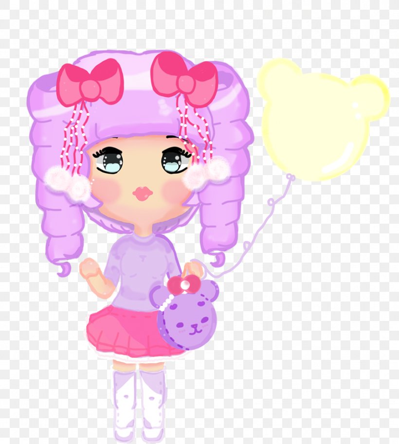 Doll Figurine Pink M Clip Art, PNG, 898x1000px, Doll, Balloon, Cartoon, Character, Fiction Download Free