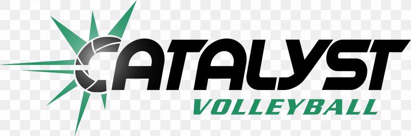 Logo Club Catalyst Volleyball Academy Brand Product Design, PNG, 2899x963px, Logo, Brand, Green, Text Download Free