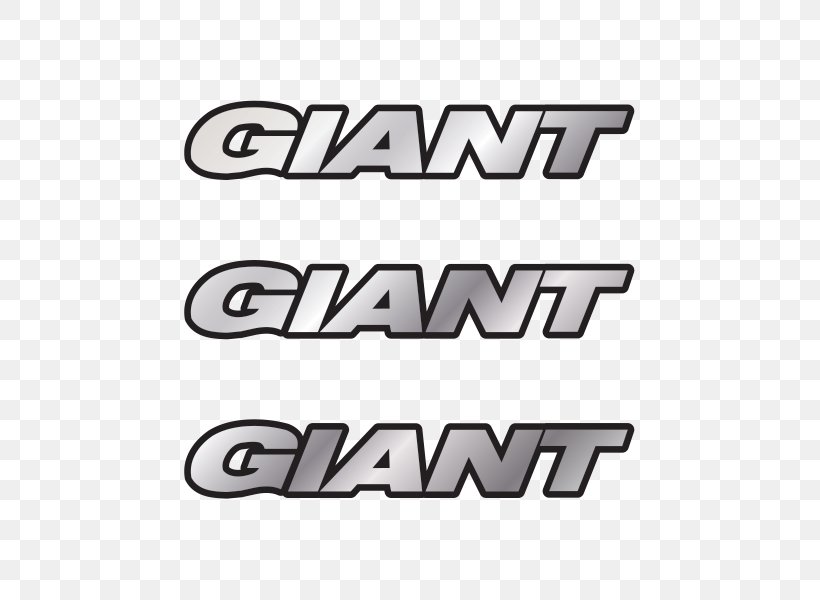 Giant Bicycles Sticker Logo Bicycle Frames, PNG, 600x600px, Giant Bicycles, Area, Bicycle, Bicycle Frames, Black Download Free