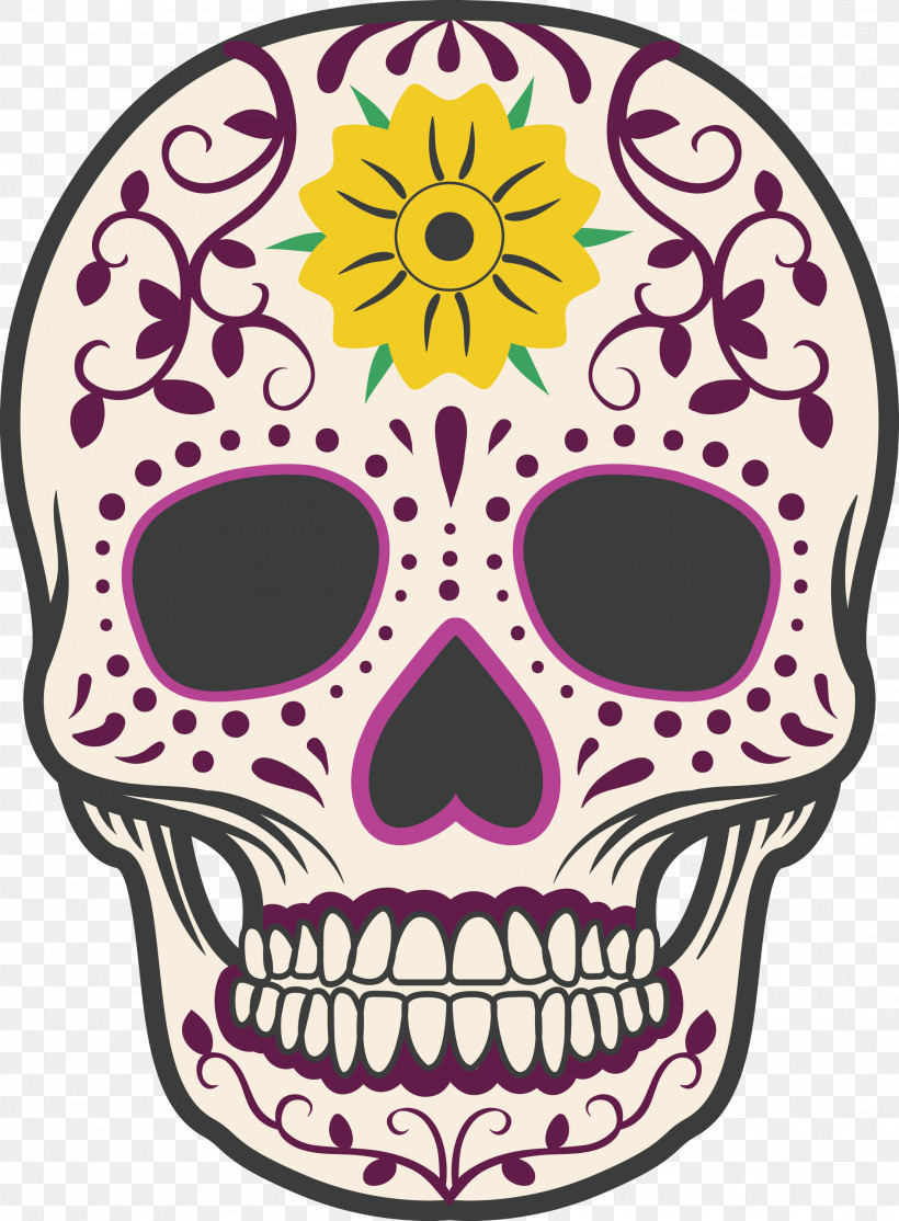 Mexico Element, PNG, 2208x3000px, Mexico Element, Calavera, Day Of The Dead, Death, Holiday Download Free