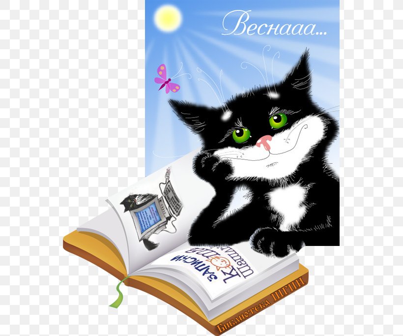 Spring World Cat Day Birthday, PNG, 563x683px, Spring, Animaatio, Birthday, Carnivoran, Cat Download Free