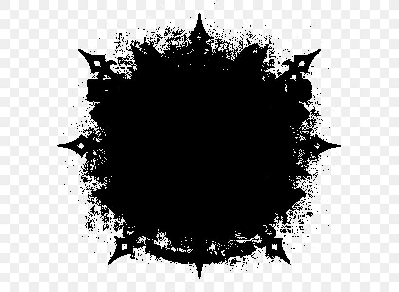 Circle Leaf, PNG, 600x600px, Black White M, Black M, Blackandwhite, Computer, Emblem Download Free