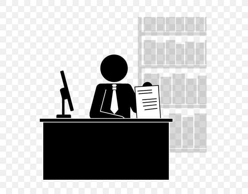 Illustration Clip Art Job Komagome Junior High School Pictogram, PNG, 640x640px, Job, Accountant, Accounting, Black And White, Brand Download Free